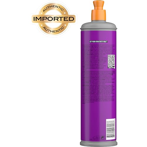 TIGI Bed Head Serial Blonde Restoring Shampoo for Damaged Blonde Hair, Hydrolyzed Keratin, 13.53 fl oz