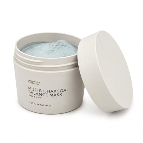 Dead Sea Mud Mask for Face and Body - Mineral-Rich Clay with Lavender, Shea & Argan - 6.7 fl oz - Variation of 6.7 Ounce