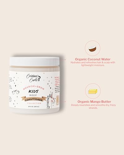 Cristina's Curls Kids Deep Conditioner - Plush Moisture & Detangling Slip