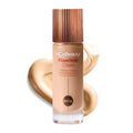 MCoBeauty Flawless Glow Luminous Skin Filter - 3 Light - 4-in-1 Luminous Primer, Foundation Booster & Liquid Highlighter with Squalane - Radiant Glow Complexion Perfector Face Makeup