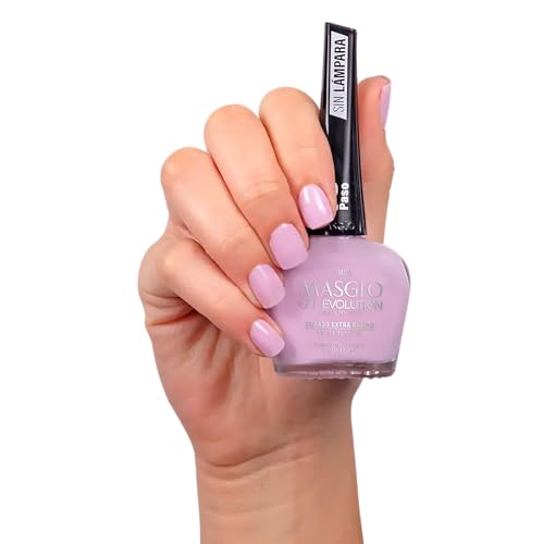 Nail Polish Set - Peach Pink Gel - No UV/LED Lamp Needed, 12-Day Wear, 3 Colors, Vegan, Fast-Drying