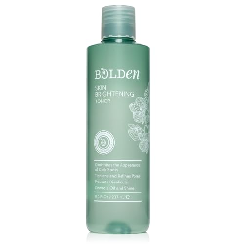 Brightening Face Toner with Glycolic Acid & Niacinamide for Oily Skin - 8 Fl Oz