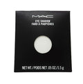 MAC Eye Shadow Pro Palette Refill Pan White Frost - Vibrant Shimmer, Customizable, Professional Quality