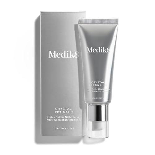 Medik8 Crystal Retinal 3 Night Serum - Firming Face Serum with Hyaluronic Acid & Vitamin E - 1 oz - Variation of THIS listing