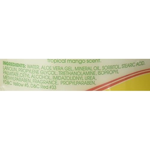 Triple Lanolin Mango Vera Soothing Lotion (1 Gallon) ? Tropical Mango Scented Aloe & Lanolin Moisturizer for All Skin Types ? Deeply Hydrating Hand and Body Lotion ? Non-Greasy & Fast-Absorbing