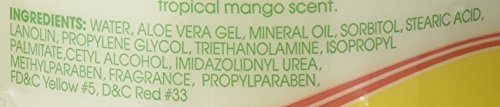 Triple Lanolin Mango Vera 1 Gallon Soothing Body Lotion with Aloe & Lanolin - Tropical Scent - Deep Hydration & Fast Absorption - Pack of 1