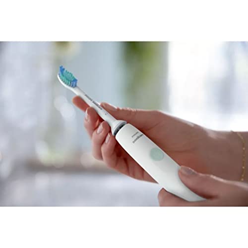 Electric Sonic Toothbrush with Quadpacer & Timer - Black & White