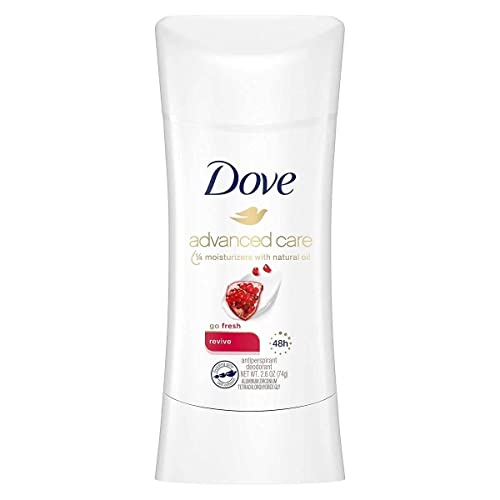 Dove Advanced Care Antiperspirant Deodorant Stick 2.6 oz Pack of 4 for Women