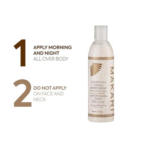 Exfoliating Body Wash for Brightening & Pore Cleansing - 500ml