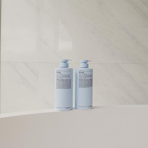 J Beverly Hills Blue Blonde Toning Shampoo with Coconut Oil - Deep Conditioning 32 Oz (Pack of 1)