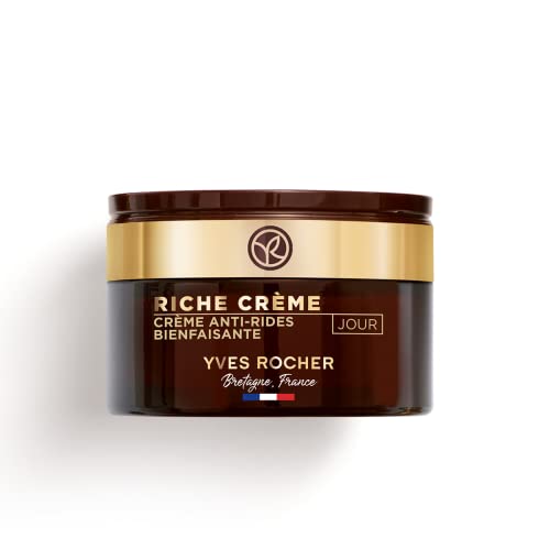 Yves Rocher Comforting Anti-Wrinkle Riche Cr?me (Day) | Face Cream to Soften & Smooth Skin | 1.7 fl oz