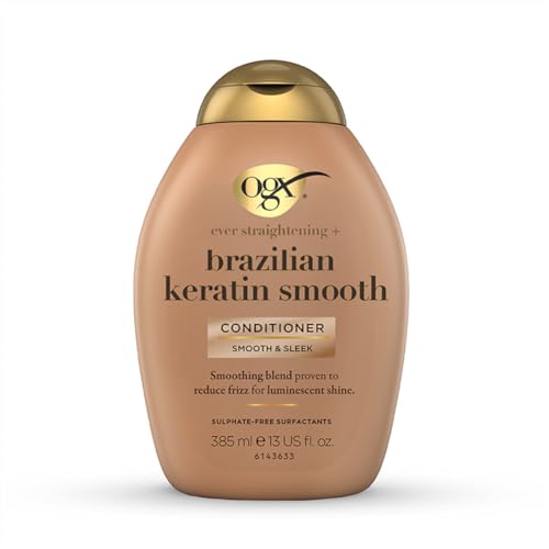 Ogx Conditioner Brazilian Keratin Therapy 13 Ounce (384ml) (3 Pack)