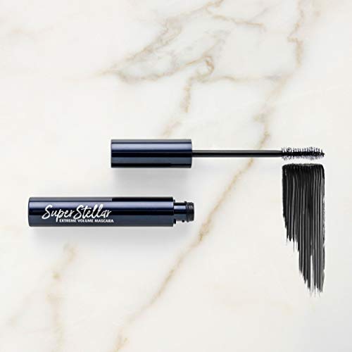 Extreme Volume Mascara - Black, Waterproof, Buildable Lengthening Lash Enhancer