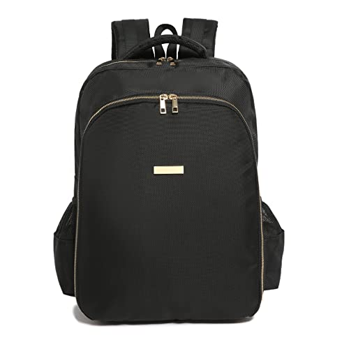 Portable Backpack for Clippers & Supplies - Hair Clippers Organizer Bag - Large - Travel Bag for Barbers & Hairstylists - Tools (BLACK)