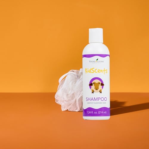 KidScents Shampoo by Young Living - Gentle Hair Cleanser for Kids - Soft and Smooth Children's Wash - Scalp Conditioning for Sensitive Skin - 7.24 fl oz