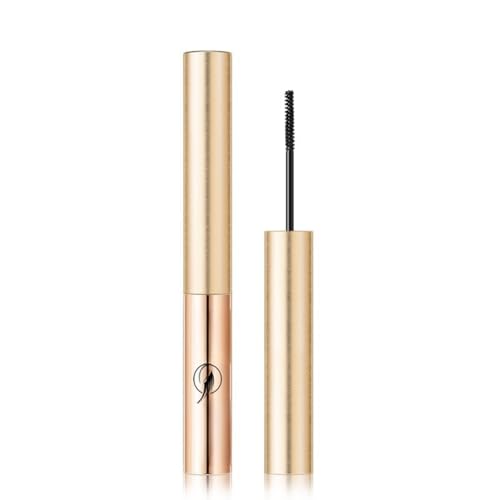 Black Waterproof Mascara for Volume and Length, Ultra-Precise Brush for Tiny and Lower Eyelashes, Natural Defining Curling Long-Lasting Eyelashes,Clump-Resistant, Smudge-Proof