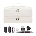 Travel Case Compatible with Dyson Airwrap id, Double-Layer Carrying Case Compatible with Dyson Airwrap Styler and Attachments, Portable Storage Bag for Shark Flexstyle/Flexfusion
