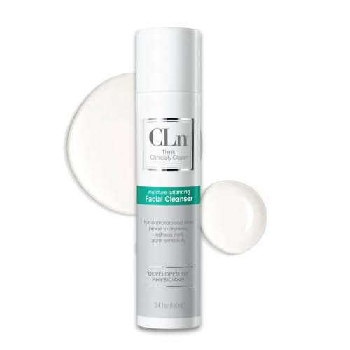Hydrating Facial Cleanser for Sensitive Skin - 3.4 Fl Oz - Fragrance-Free & Paraben-Free - Suitable for Dryness, Eczema & Acne Prone Skin - Variation of THIS listing
