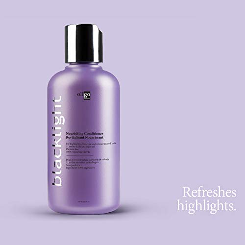 Oligo Blacklight Nourishing Conditioner 8.5 Fl Oz - Paraben-Free Moisturizing & Vegan
