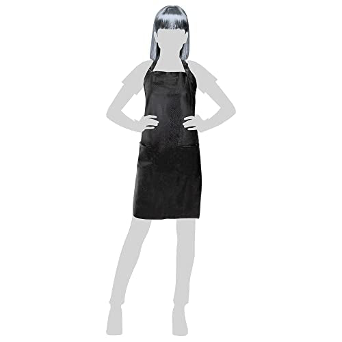 Fromm Apparel Studio Waterproof Hair Stylist Apron Black Embossed Pattern