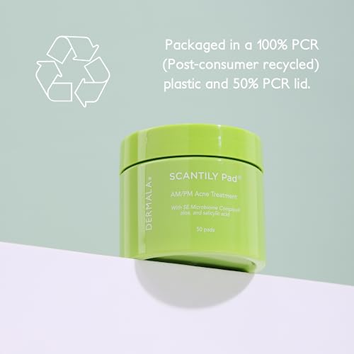 Acne Treatment Pads for Clear Skin - AM/PM Salicylic Acid & Aloe Vera