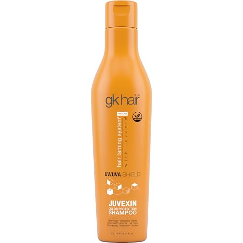 GK HAIR Color Protection Sulfate-Free Shampoo 8.11 Fl Oz - UV Shield & Anti-Fade Formula