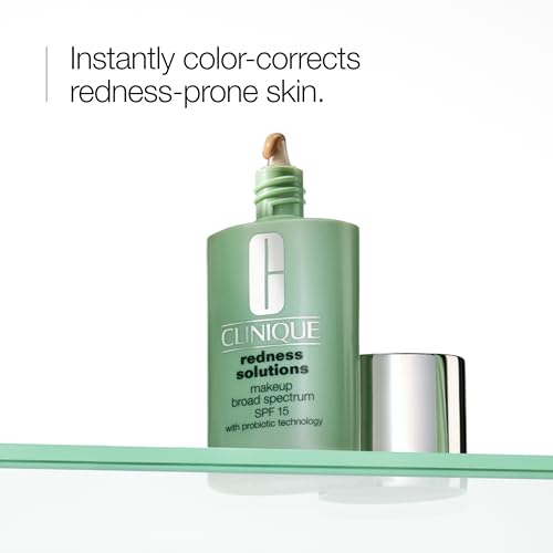 AD Calming Neutral Liquid Foundation SPF 15 for Redness-Prone Skin - Very Fair Cool-Neutral - Medium Coverage, Natural Finish
