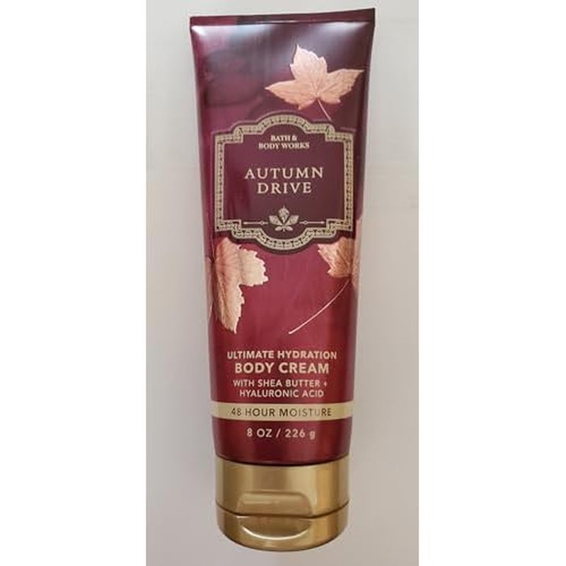 Bath & Body Works Autumn Drive Ultimate Hydration Body Cream 8 Ounces Pack of 2
