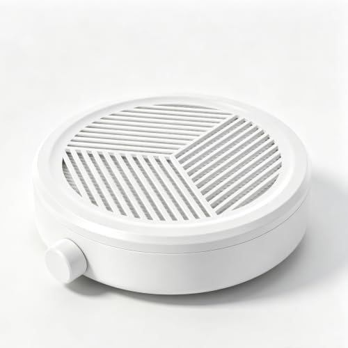 Nail Dust Collector Compact Fan Vacuum for Home & Salon White - AONOLOVO