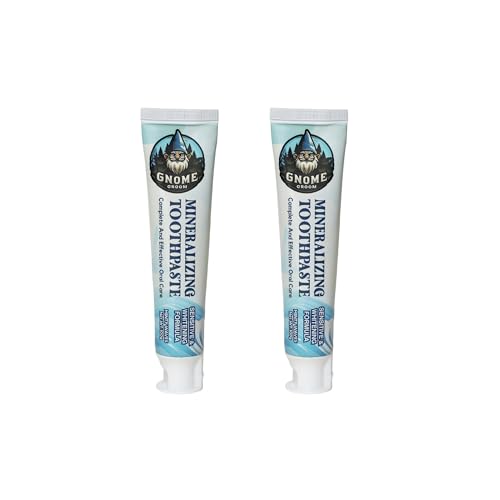 Mineralizing Toothpaste for Sensitive & Whitening Teeth - 10% Hydroxyapatite, Sea Salt, Xylitol, SLS-Free - Variation 2