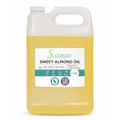 Soapeauty Sweet Almond Oil Cold Pressed 112oz (7lb) Bulk for Skin Hair & Soap Making