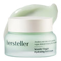Hydrating Gel Cream with Kale Extract - Vegan Moisturizer for Sensitive Skin 1.7 Fl Oz