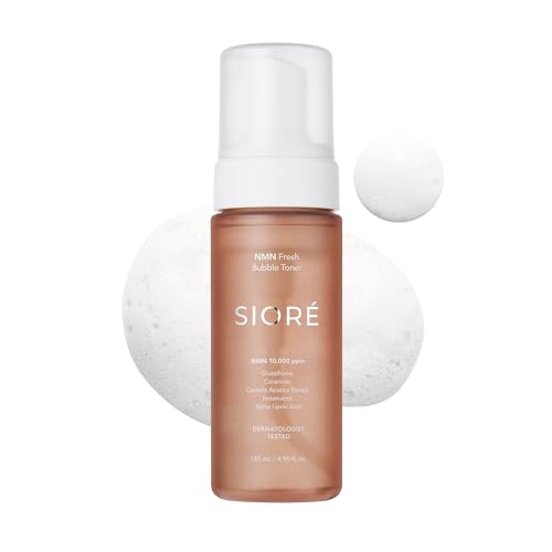 Glow-Boosting Bubble Toner with 99% NMN and Resveratrol - Hydrating Anti-Aging Skin Care