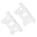 2 Pieces Professional Replacement Zirconia Ceramic Moving Cutter Blade #04521 for T Outliner, ZERO-GAPPED Possile, Compatible with Andis T Outliner GTX/GO/LS2/LS3 Hair Trimmers (2)