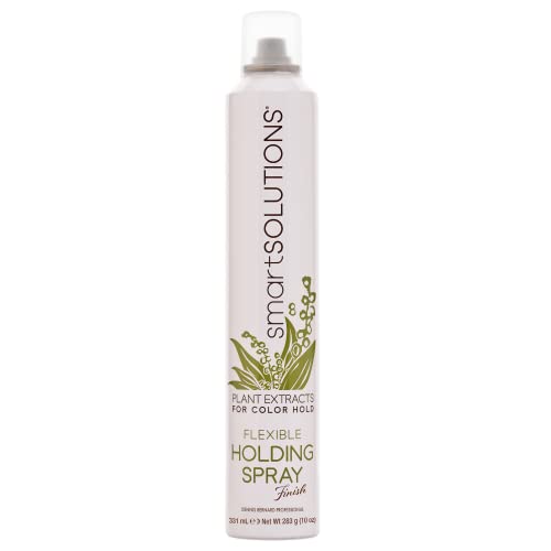 SMART SOLUTIONS Flexible Holding Hair Spray - 10 oz, Light to Medium Hold, Non-Sticky & Easy to Wash Out
