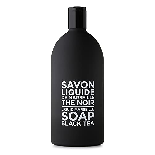 La Compagnie de Provence Marseille Black Tea Liquid Soap & Refill Gift Set