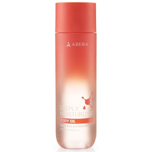 ABERA Body Oil ? Deep Hydration & Skin Elasticity Booster with Sunflower, Jojoba & Safflower Oils ? Nourishing & Firming Body Moisturizer for Dry, Rough Skin (5 fl oz)