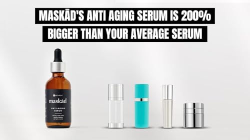 Anti-Aging Peptide Serum for Face - Hydrating Growth Factor Serum for Wrinkles & Fine Lines 2oz