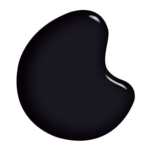 Sally Hansen Xtreme Wear Nail Polish, Streak-Free, Shiny Finish, Long-Lasting Nail Color, Black Out, 0.40 fl oz (Pack of 2)