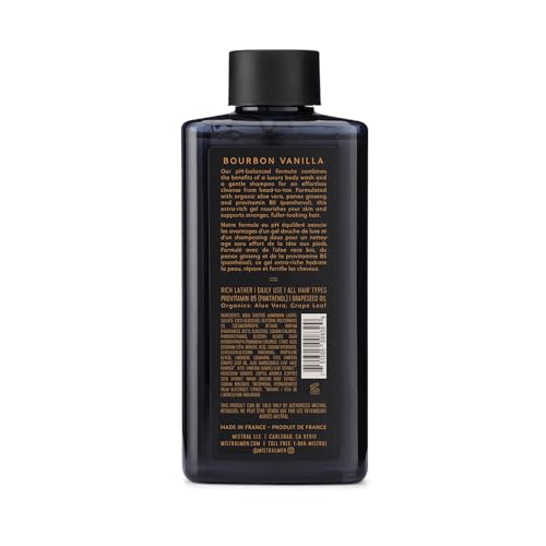 Men's Bourbon Vanilla Body Wash & Shampoo 13.5 oz - Vari of THIS listing