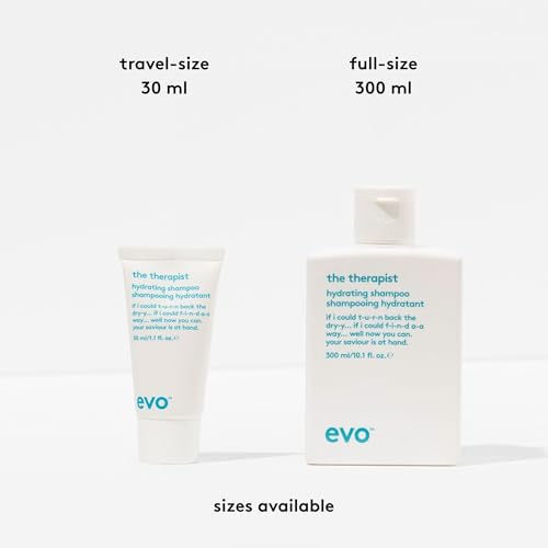 Hydrating Shampoo for Dry Color-Treated Hair - EVO The Therapist 10.1 Fl Oz