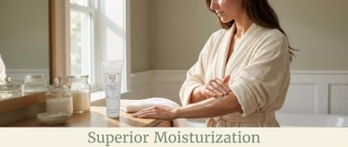All Natural Goat Milk Body Lotion with White Tea & Ginger - 8oz Moisturizer