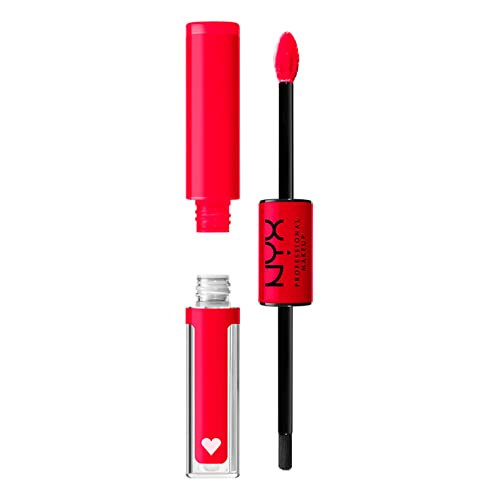 NYX Professional Shine Loud Lipstick & Clear Lip Gloss Set - On A Mission Variation 18