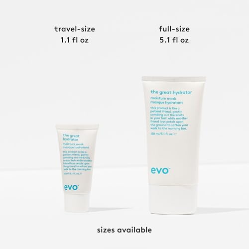 EVO The Great Hydrator Moisturizing Hair Mask 5.1 Fl Oz - Deep Conditioning & Detangler for Dry & Damaged Hair