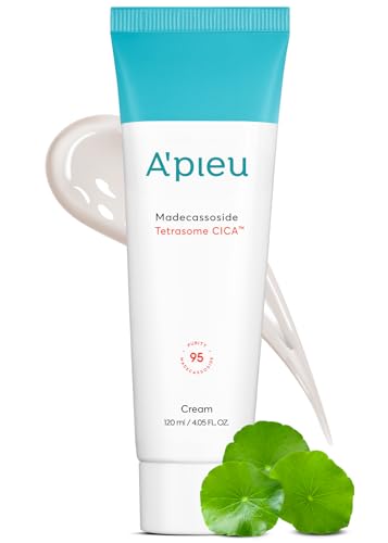 A'PIEU Madecassoside Tetrasome Cica Cream 4.06 Fl Oz - Sensitive Skin Barrier Repair