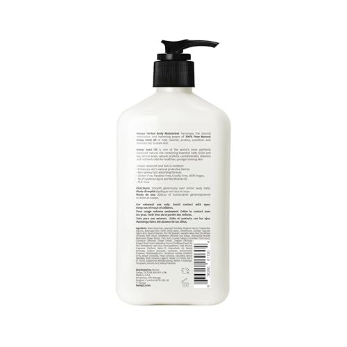 Hempz Body Moisturizer Pack of 4 - Floral & Banana Scented 17 Fl Oz