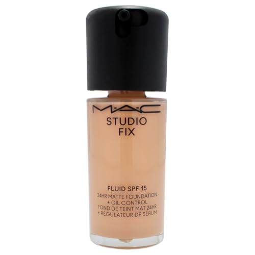 Studio Fix Fluid SPF 15 24Hr Matte Foundation Plus Oil Control - NW22 by MAC for Women - 1 oz Foundation