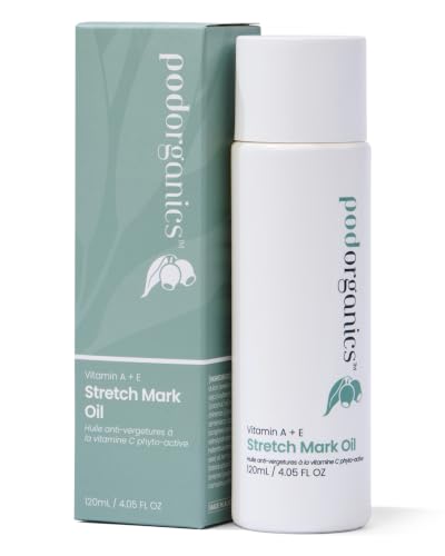 Pregnancy Belly Oil with Vitamins A & E - Nourishing Stretch Mark Oil 120ml