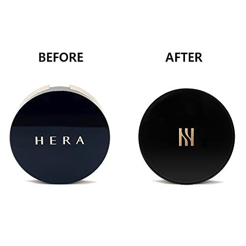 HERA Black Cushion Refill 15g+15g Vanilla for Flawless Matte Finish - Variation Beige