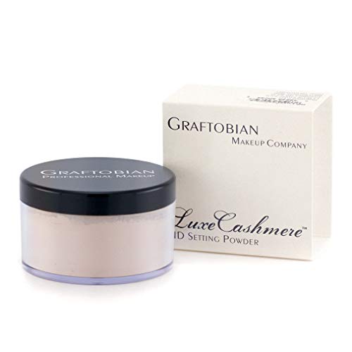 Graftobian HD LuxeCashmere Setting Powder French Silk 0.7 oz No Flashback Matte Finish